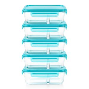 Pyrex® MealBox 10-Piece Divided Storage Set, 2.3 Cup