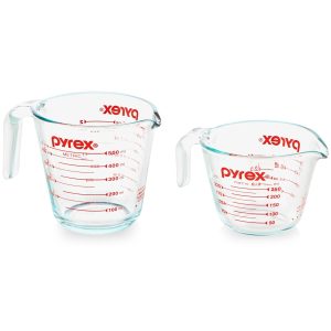 Pyrex® Smart Essentials® Glass Measuring Cup Set