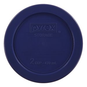 Pyrex® Blue Lid for 2-cup Glass Food Storage Container